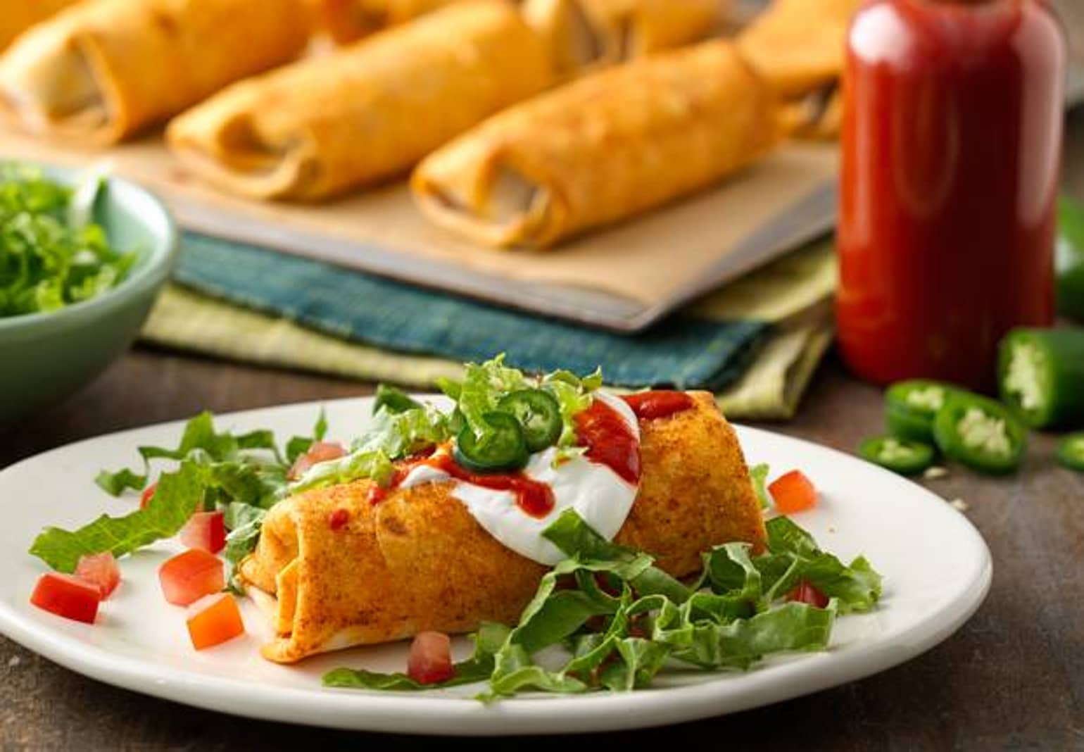 Bold Sriracha Beef Burritos
